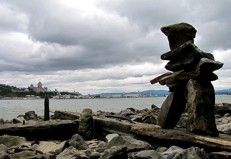 Inukshuk à Lévis