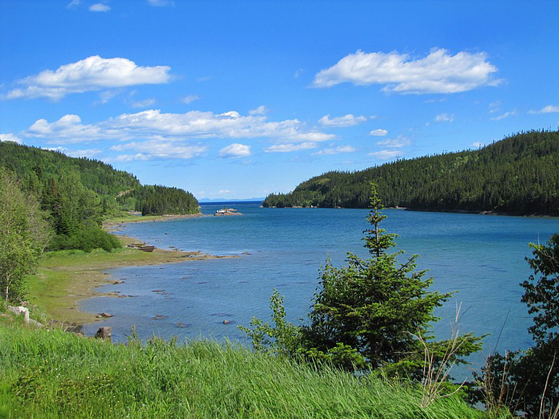 la baie  la maison sur l'ile