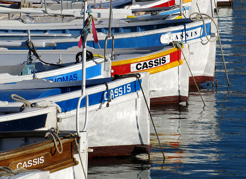 les barques de Cassis