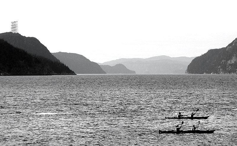 2 Kayaks sur le fjord