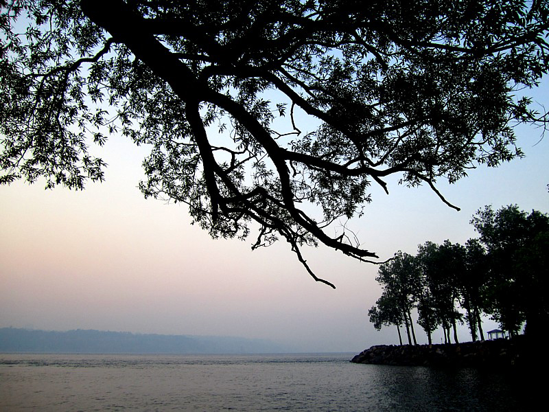 St-Romuald, le parc au bord de l'eau