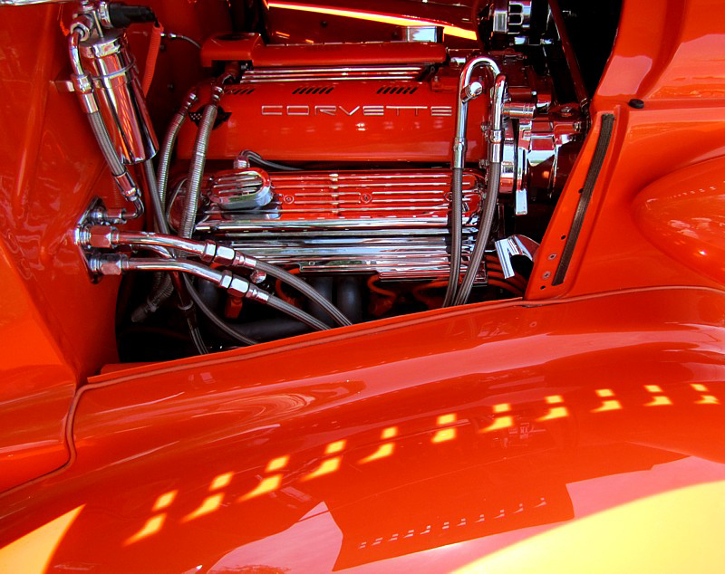 moteur de Corvette