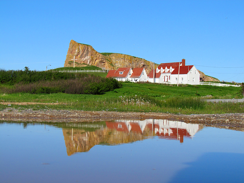reflet du Rocher Percé