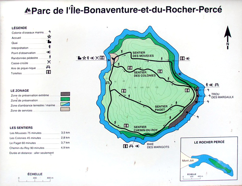 Plan du Parc