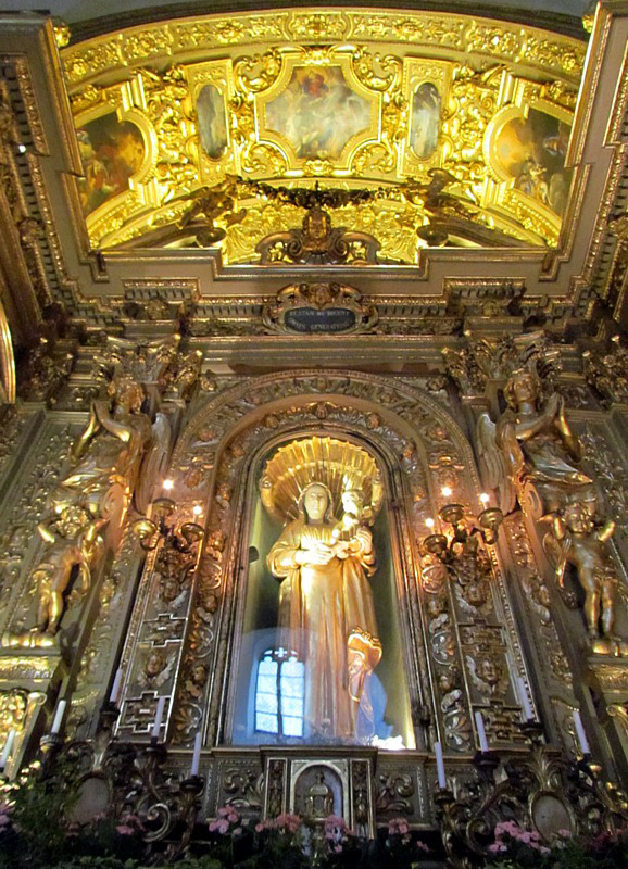 une des chapelles du Duomo, Turin