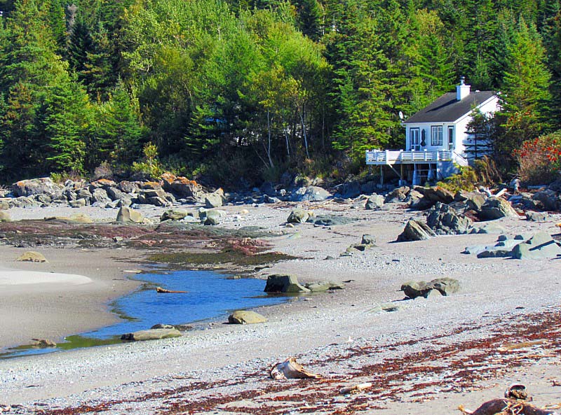 chalet de plage,  Mtis sur mer