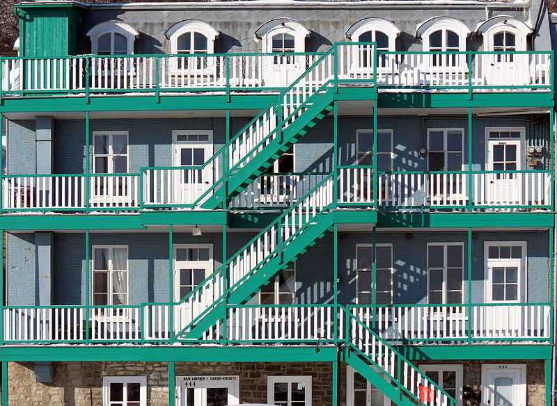 Les balcons verts