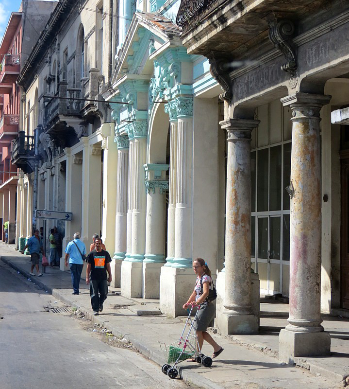 scne de rue. Habana