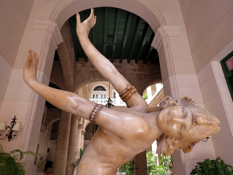 Statue de l'hotel Florida