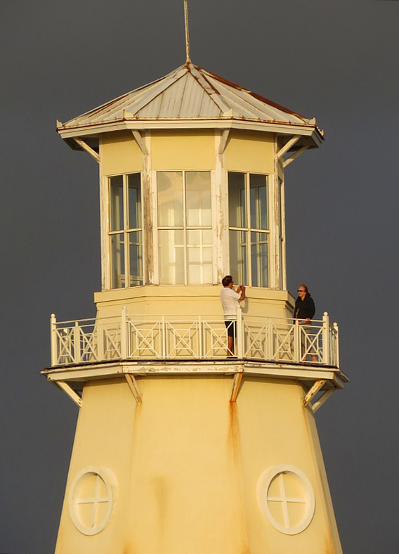 La photo en haut du phare