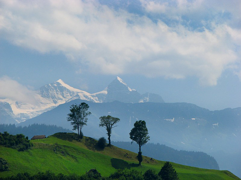 vision des alpes