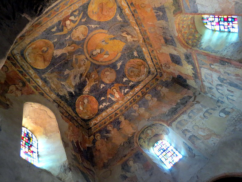 plafond du coeur Saint-Michel d'Aiguilhe