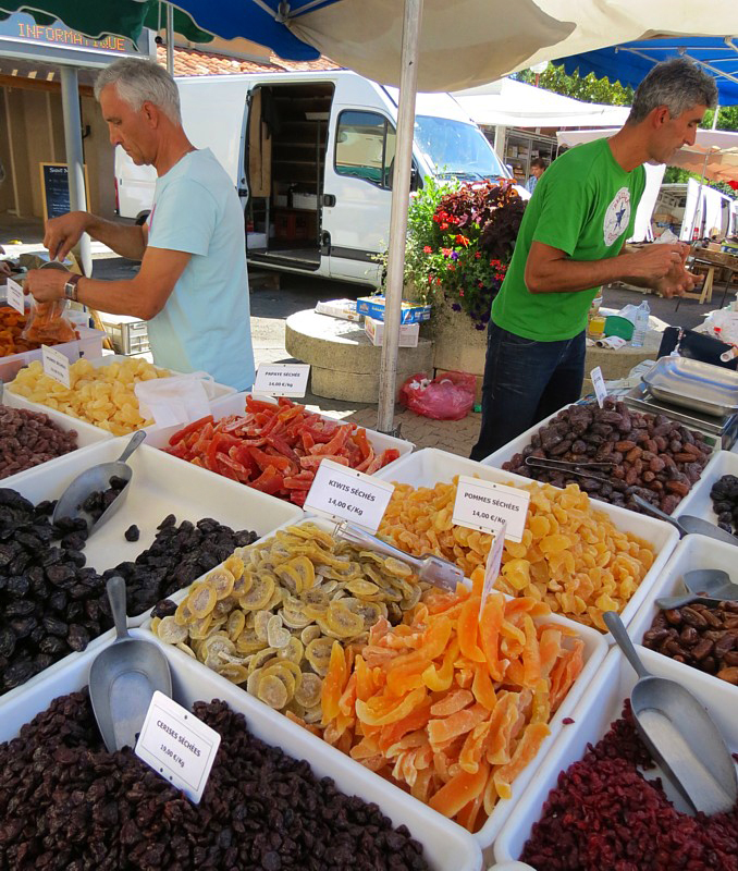 Le kiosque des fruits schs