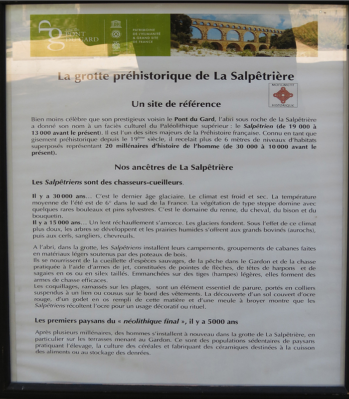 histoire de la grotte