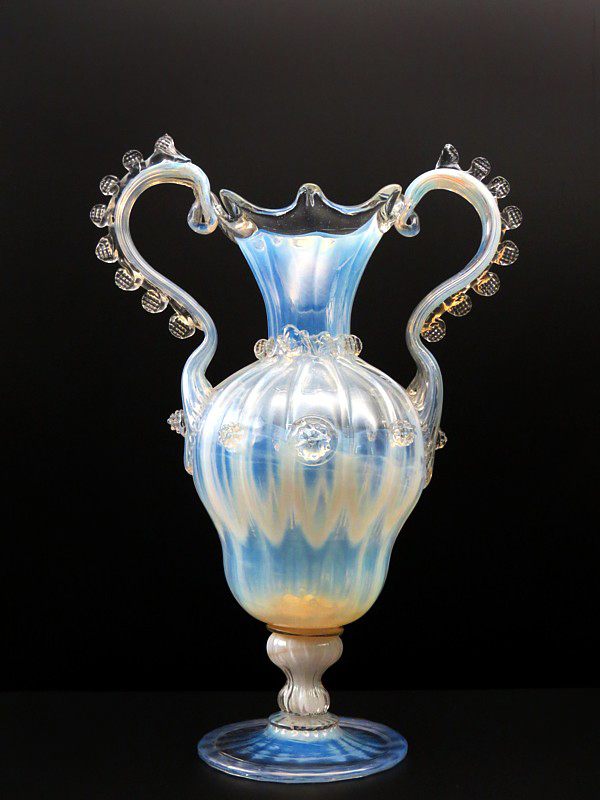 vase bleu