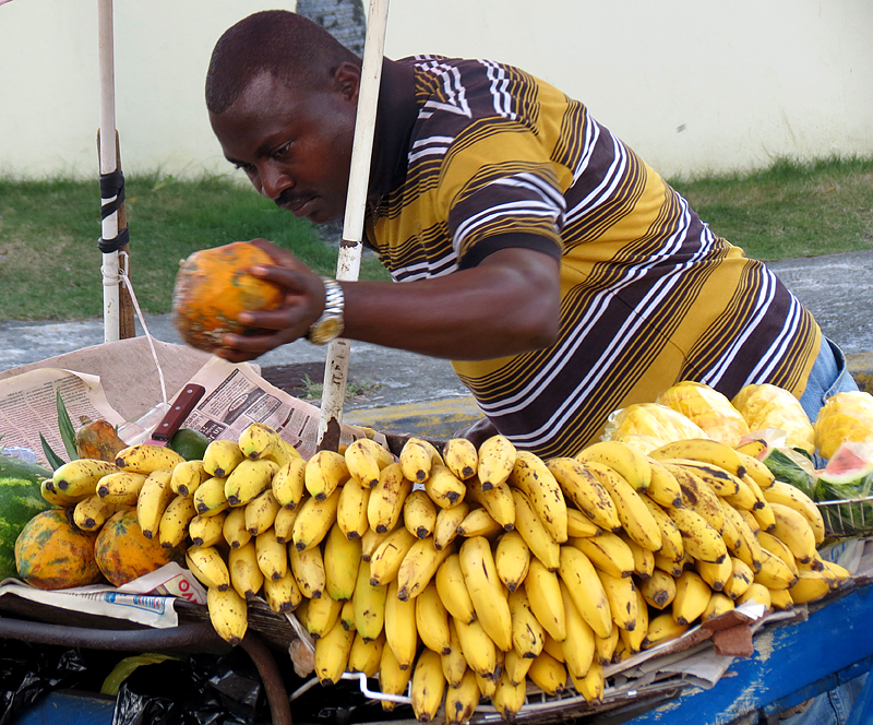Vendeur de bananes