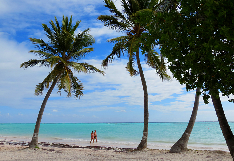 deux sur la plage