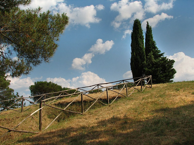 la tombe trusque de Castelina in Chianti