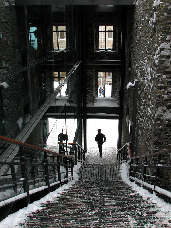 L'escalier de la place Royale