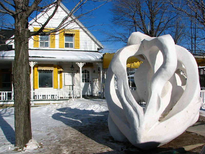 Rivire-du-loup et ses sculptures de neige