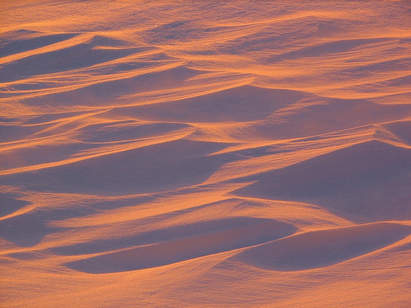 dunes de neige