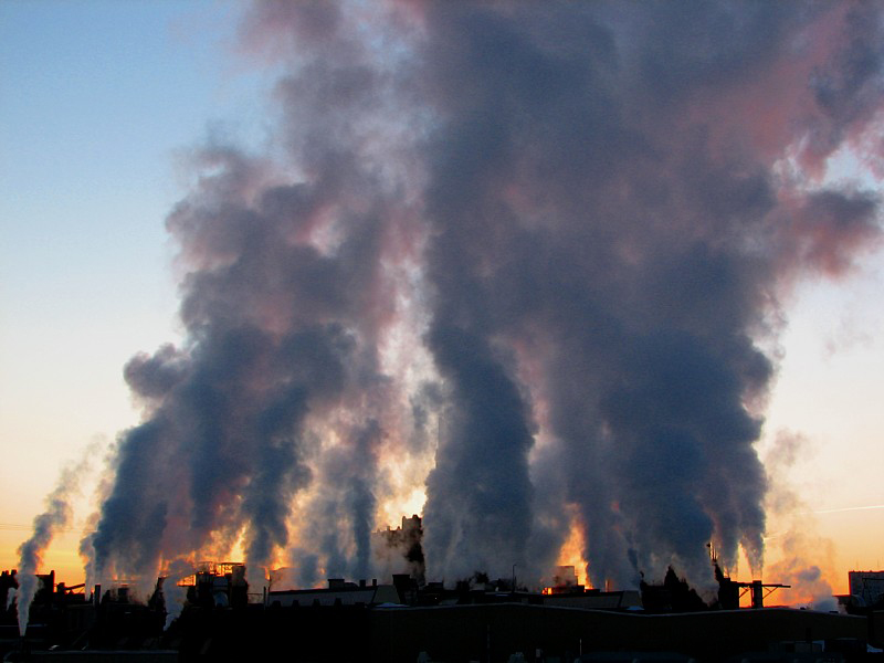 Fumeroles  l'aube