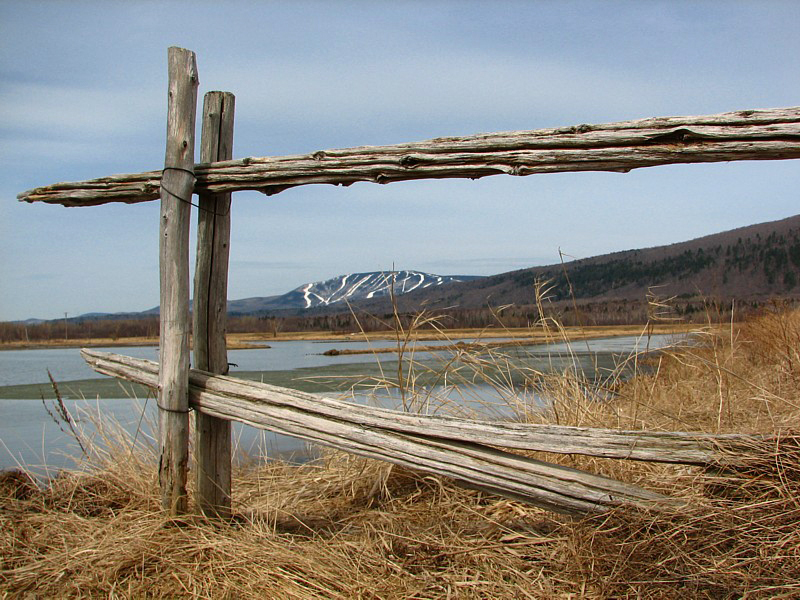 barrière et Mont Ste-Anne
