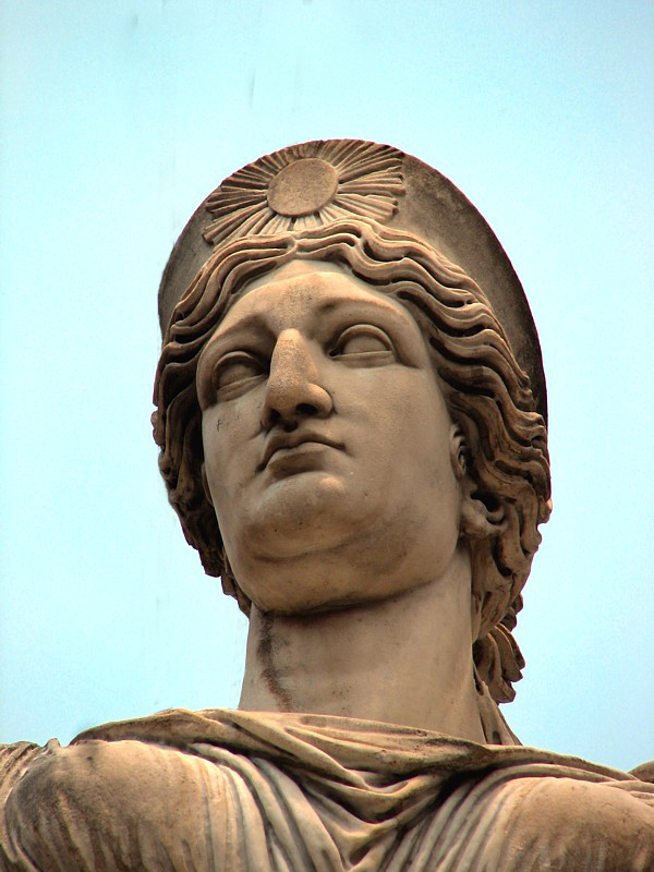 gueule de statue