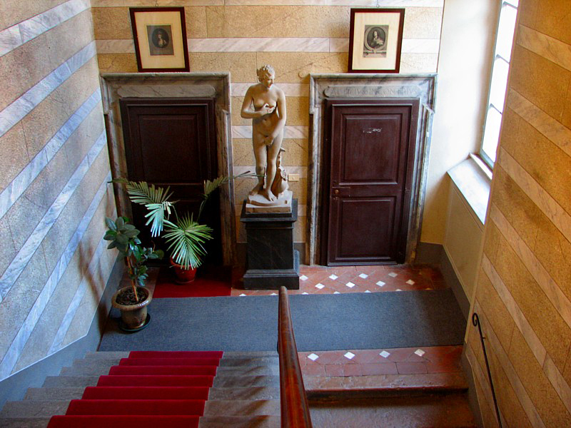 escalier du palais Viti