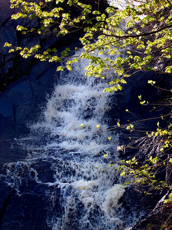 la chute du moulin