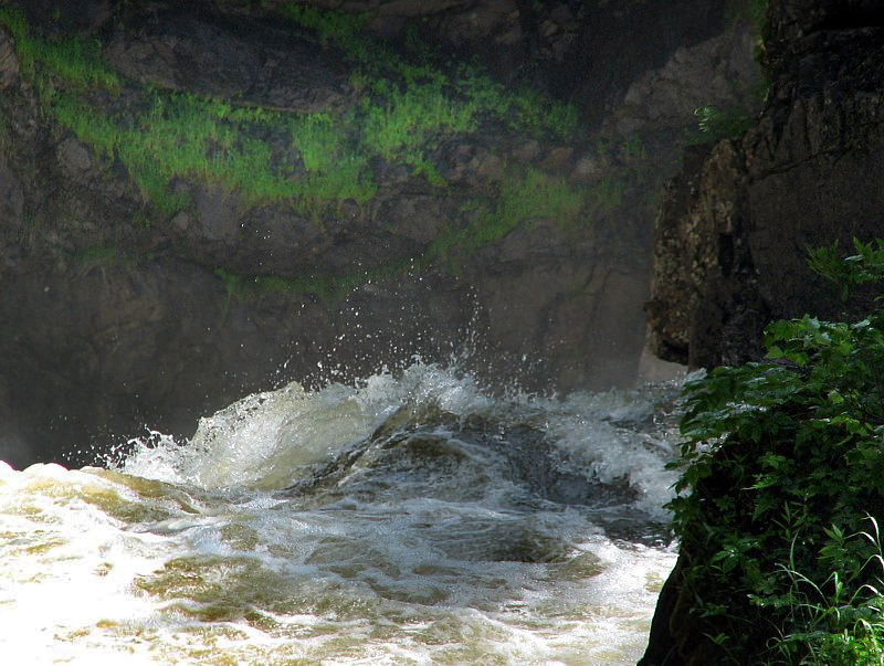 dtail de chute