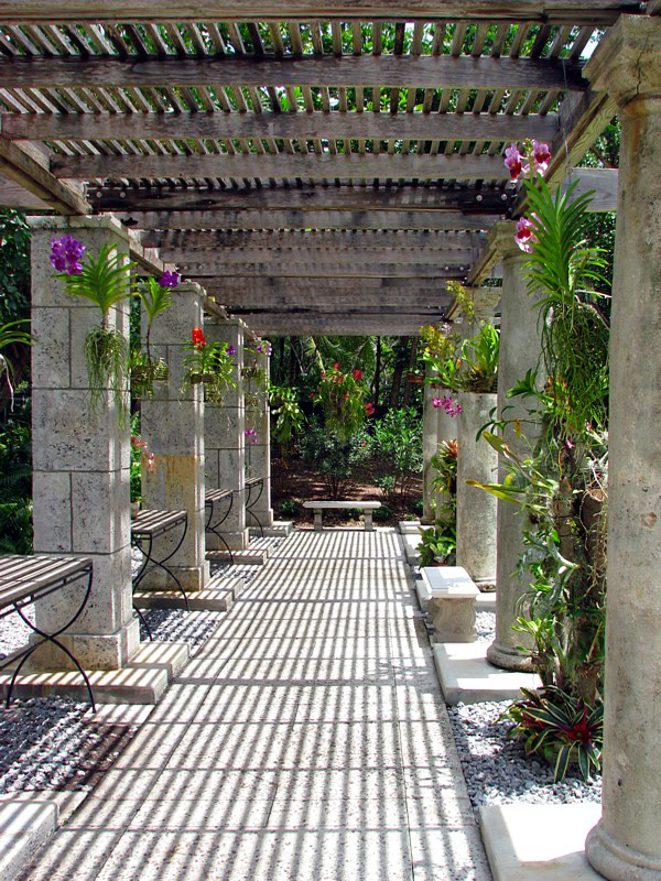 L'orchidarium de la villa Viscaya