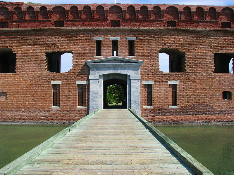 entre du fort Jefferson