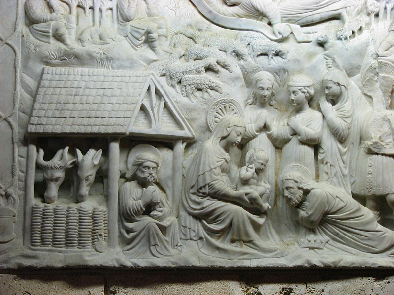 Bas relief italien  XVIIe sicle
