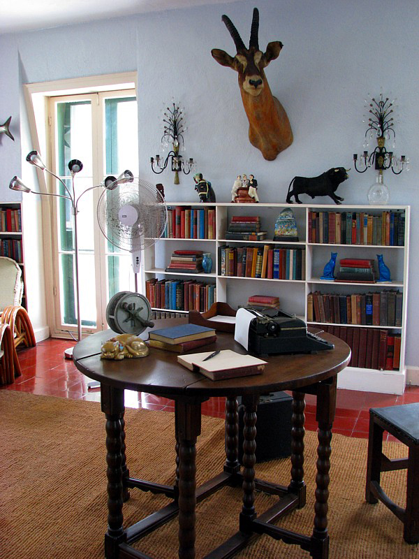 reconstitution de son salon d'criture