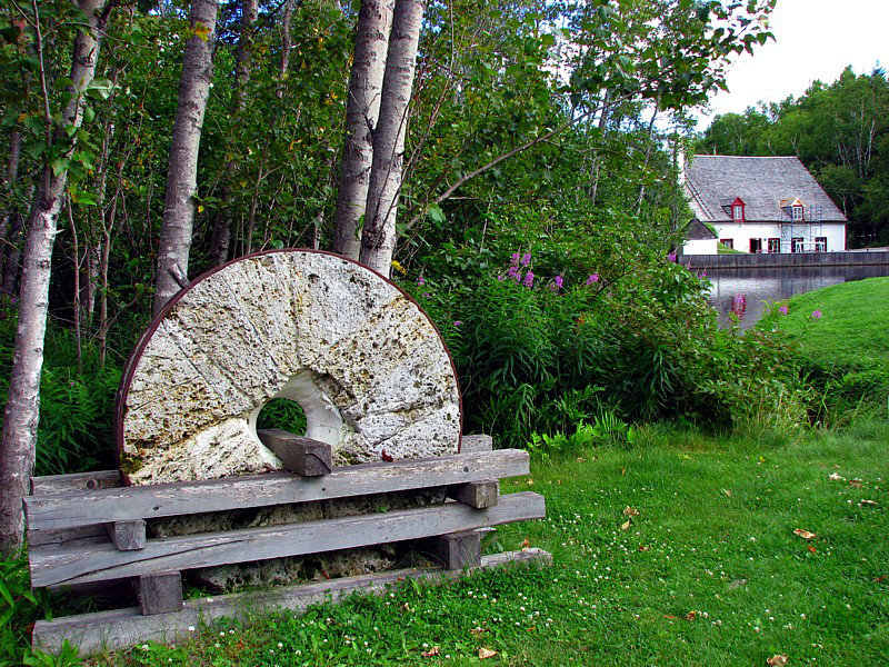 la meule du moulin