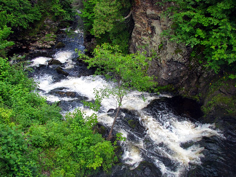 la rivire du moulin des boulements