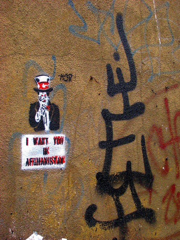 I want you in Afghanistan