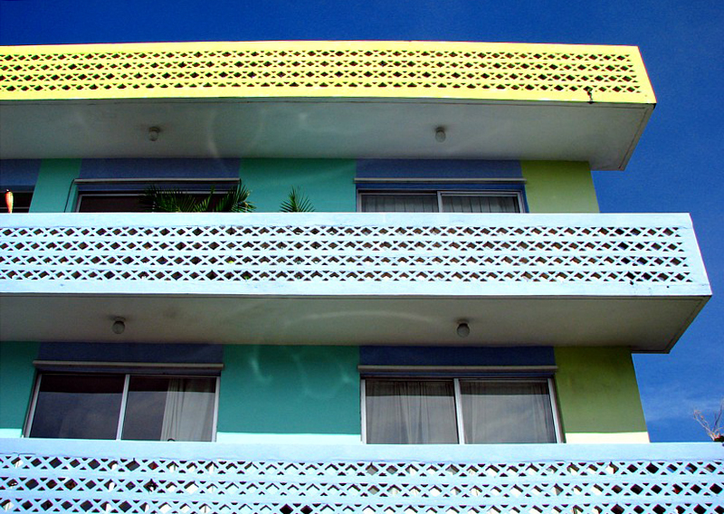 balcon jaune balcon bleu