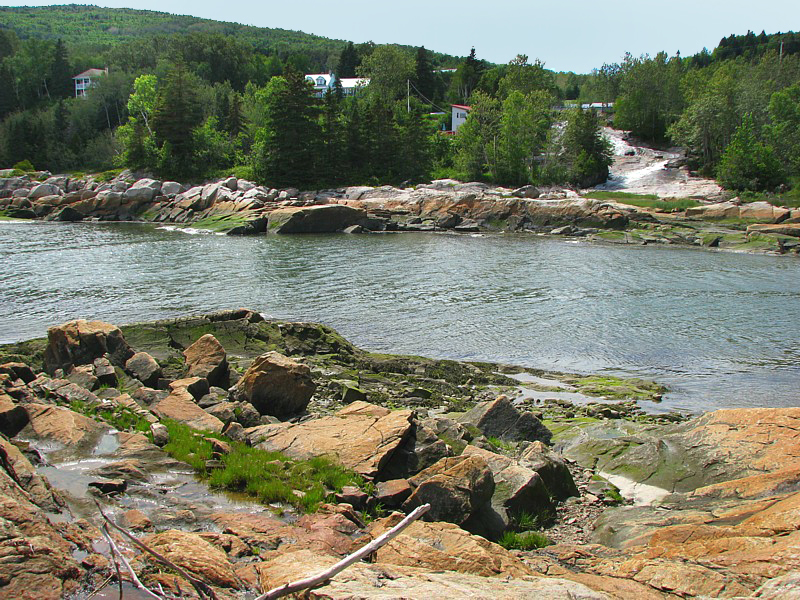 Port au persil, la baie