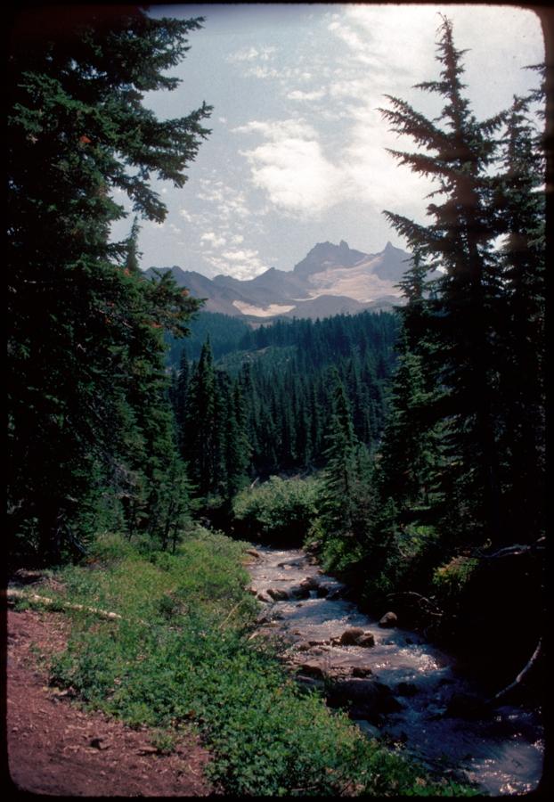 Mt Jefferson near Jefferson park 1977