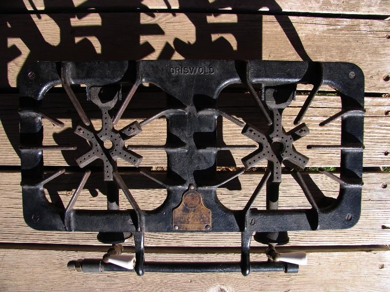 Griswold 202 Double Burner stove