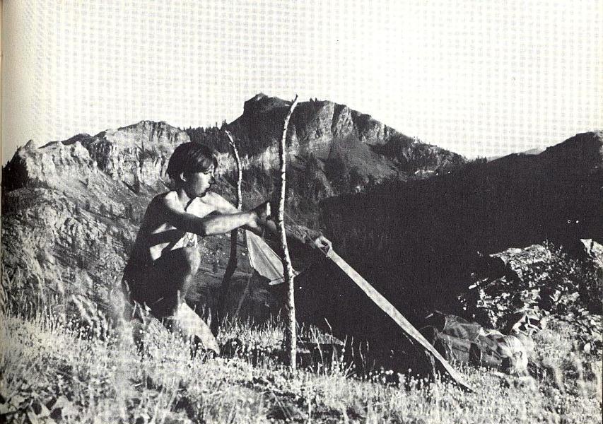 Erics Big Ridge Campsite 1970