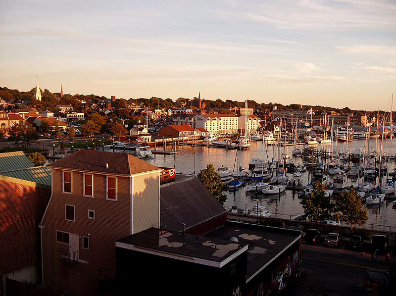 Newport Harbor Sunset