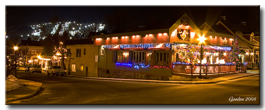 Mont St-Sauveur le soir 2