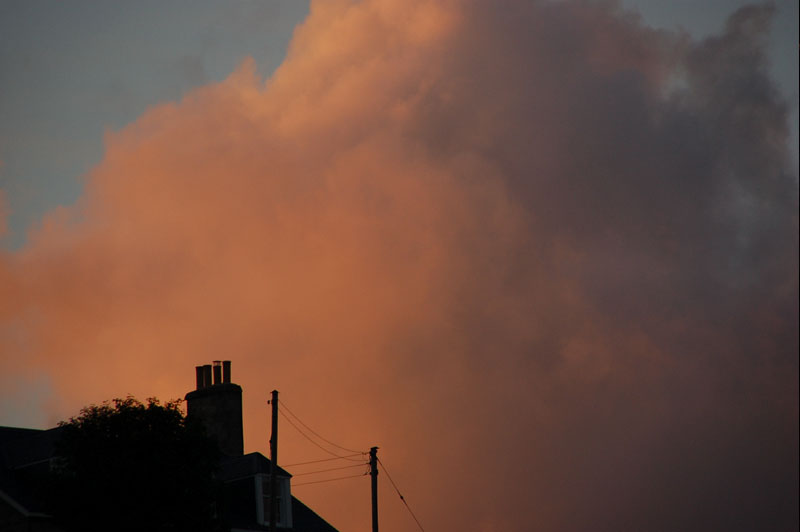 13th August 2008 <br> pink cloud