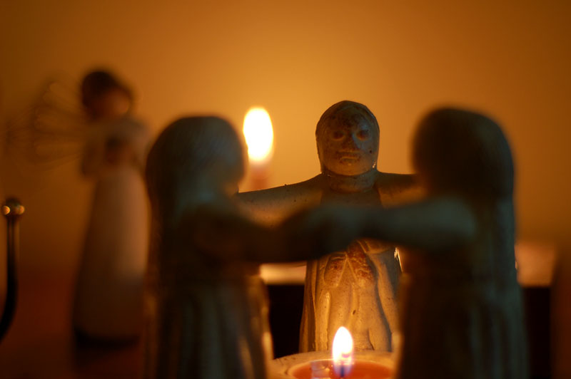 13th February 2009 <br> candles
