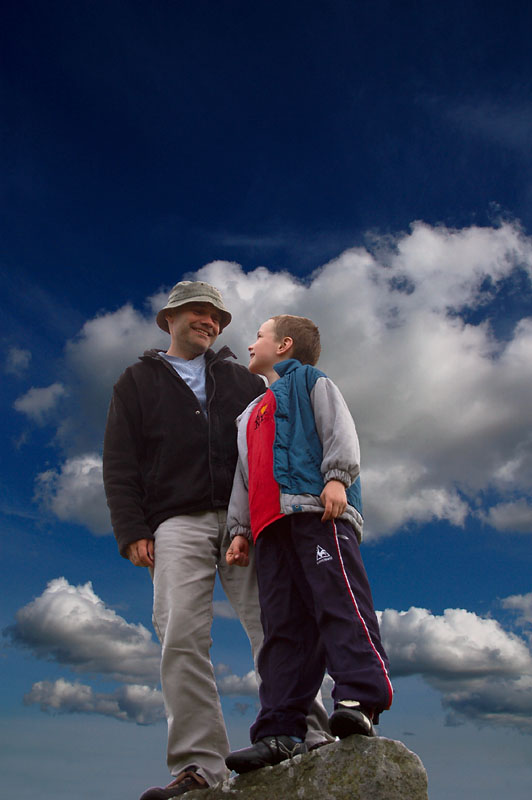 4th June 2007 <br> father and son