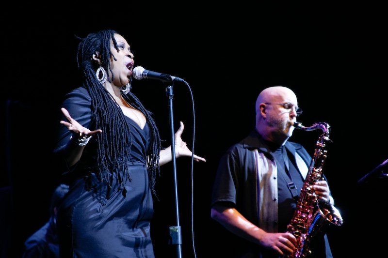 Tom Scott & Paulette McWilliams at Java Jazz 2009