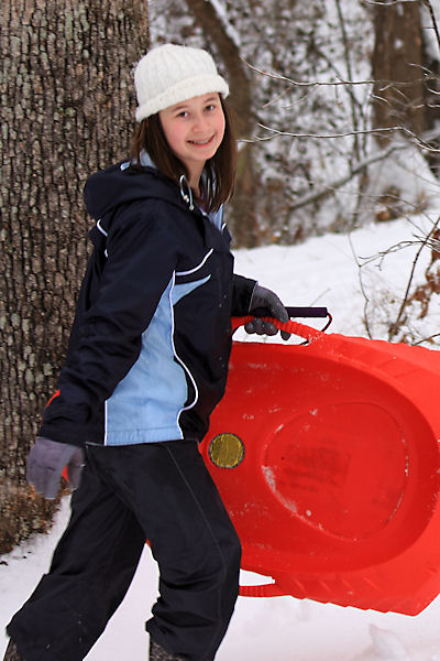 Time to try out the sled